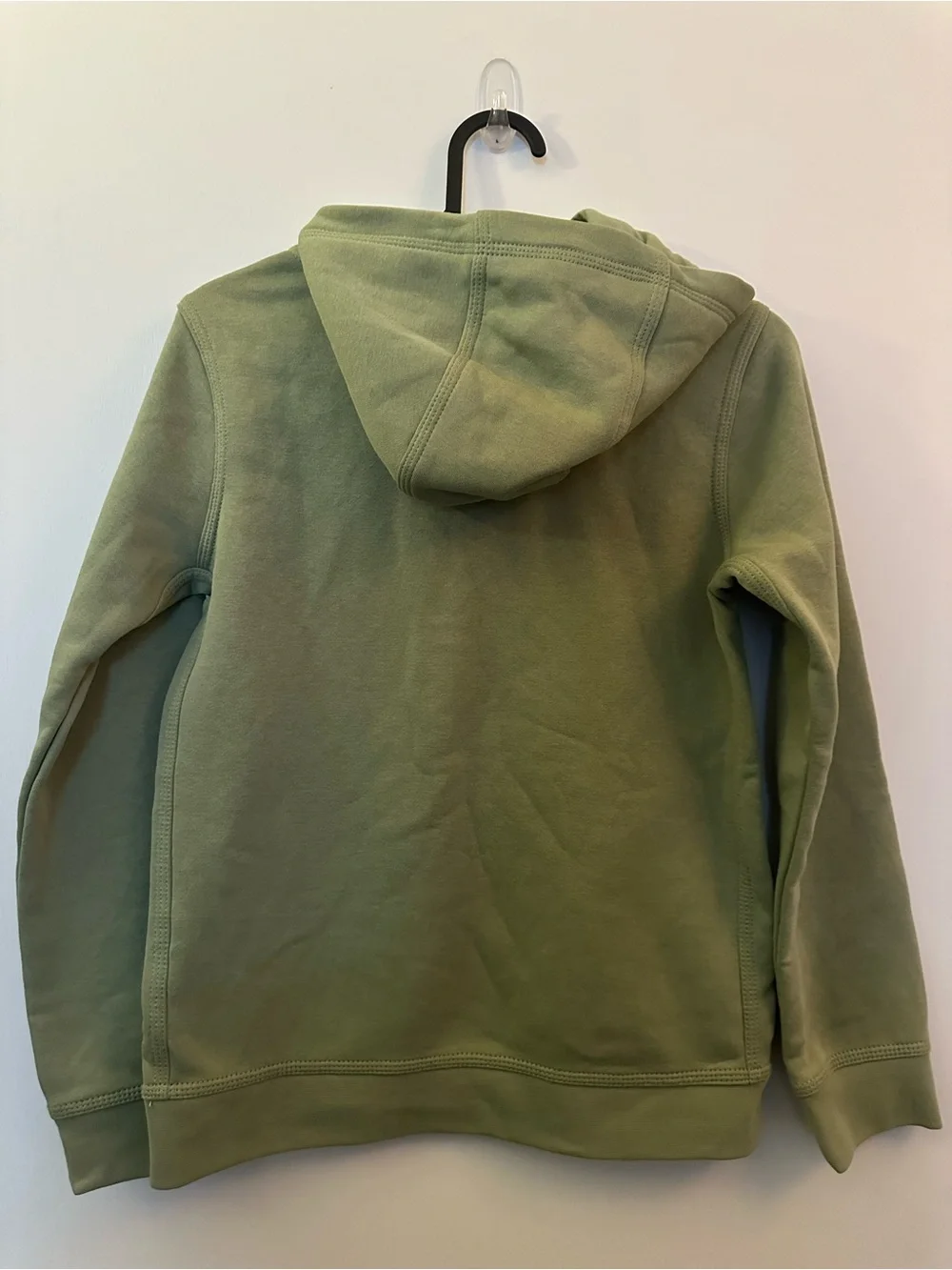 NIKE | Olive Green Hoodie with White Swoosh
